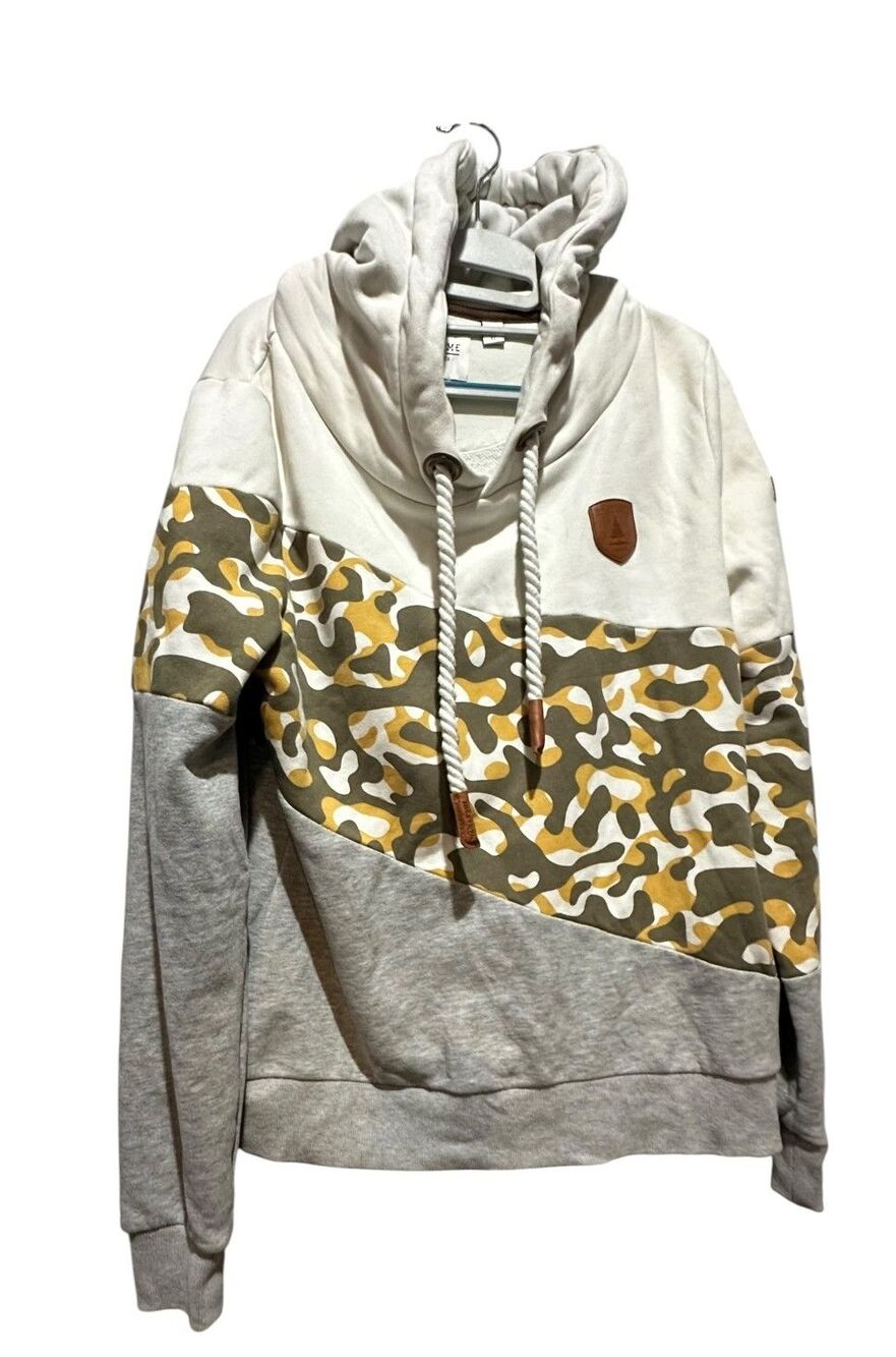 Wanakome Women's Hoodie Size XL Thick Heavy Camo Gray Long Sleeve Canada Outdoor